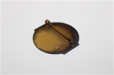1944 PGA Championship at Manito G&CC Contestant Badge - Bob Hamilton Winner