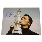 Gary Player Signed Claret Jug 16x20 Photo w/59 68 74 JSA #CB46495
