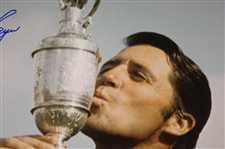 Gary Player Signed Claret Jug 16x20 Photo w/'59 68 74' JSA #CB46495