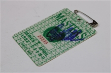 Craig Stadler Signed 1982 Masters Tournament SERIES Badge #23239 JSA ALOA