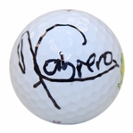 Angel Cabrera Signed Titleist Masters Logo Golf Ball JSA ALOA