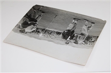 1926 Bobby Jones 'Defeated by Andrew Jamieson at the British Amateur' Important Photo