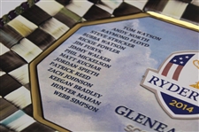 2014 Ryder Cup at Gleneagles Mackenzie Childs Ceramic Dish Given By The PGA of America w/Box