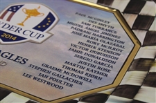 2014 Ryder Cup at Gleneagles Mackenzie Childs Ceramic Dish Given By The PGA of America w/Box