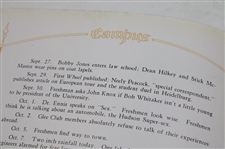1927 Bobby Jones Emory University 'The Campus' Freshman Law School Yearbook