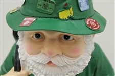 2019 Masters Tournament Ltd Ed Green & White Golfer Gnome in Original Box