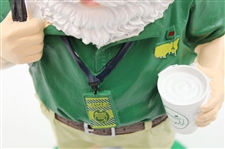2019 Masters Tournament Ltd Ed Green & White Golfer Gnome in Original Box