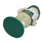2019 Masters Tournament Ltd Ed Green & White Golfer Gnome in Original Box