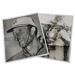Don January Signed 8x10 Photo with November 26, 1967 8x10 Wire Photo