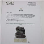 Harry E. Cooper's 1980 Metropolitan Golf Association Distinguished Service Award
