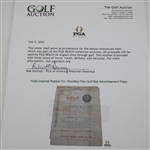 Hyde Imperial Rubber Co. Woodley Flier Golf Ball Advertisement Page