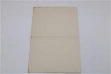 Thistle Court Edinburgh 1896 Luffness New Golf Club Dues Statement