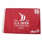 2015 US Open at Chambers Bay Red Flag - Jordan Spieth Winner