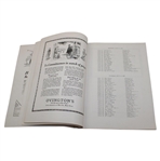 Rare 1923 US Open at Inwood CC Official Program - Bobby Jones' 1st Major Win!