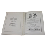 Rare 1923 US Open at Inwood CC Official Program - Bobby Jones' 1st Major Win!