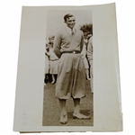 1928 Johnny Farrell New King Of National Open Playoff Win Over Bobby Jones Original Photo