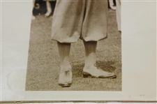 1928 Johnny Farrell 'New King Of National Open' Playoff Win Over Bobby Jones Original Photo