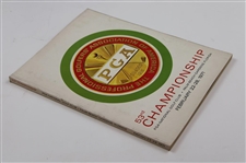1971 PGA Championship at PGA National Official Program - Jack Nicklaus Winner