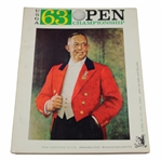 1963 US Open at The Country Club (Brookline) Official Program - Julius Boros Winner