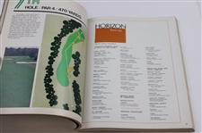 1980 US Open at Baltusrol Golf Club Official Program - Jack Nicklaus Win