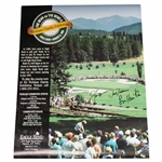 Jack Nicklaus, Nicklaus II & Lon Hinkle Signed 1985 The Bear vs The Bend II Poster JSA ALOA