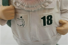 2018 Masters Tournament Ltd Ed Caddy Gnome Statue in Original Box