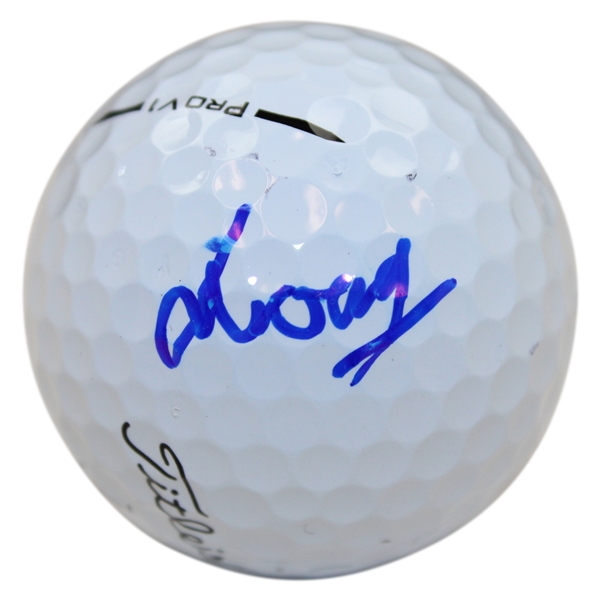 Lottie Woad Signed Titleist Pro-V1 Logo Golf Ball JSA ALOA