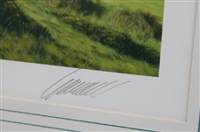 1989 'Ailsa Course Turnberry' Print Signed by Artist Graeme W. Baxter - Framed