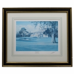 1997 Loch Lomond GC Rossdhu House Print Signed by Artist Graeme W. Baxter - Framed