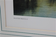 1990 'Swilcan Burn, St. Andrews' Print Signed by Artist Graeme W. Baxter - Framed