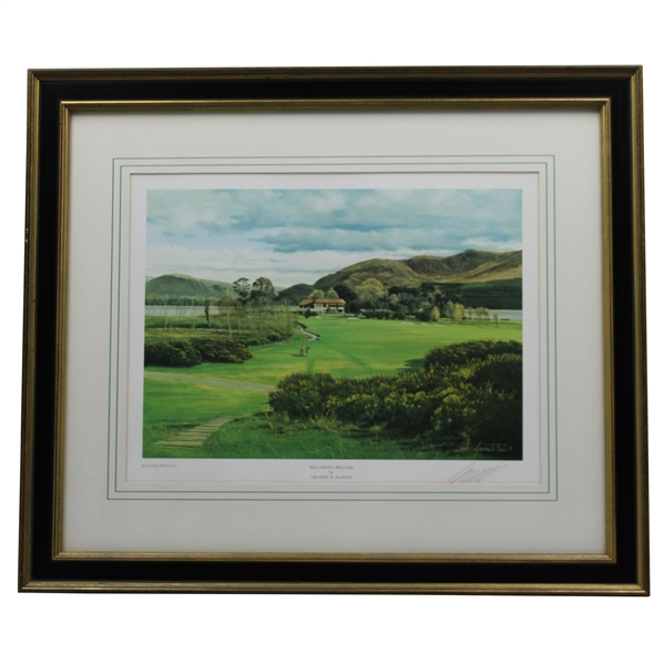 1991 Killarney, Ireland Print Signed by Artist Graeme W. Baxter - Framed