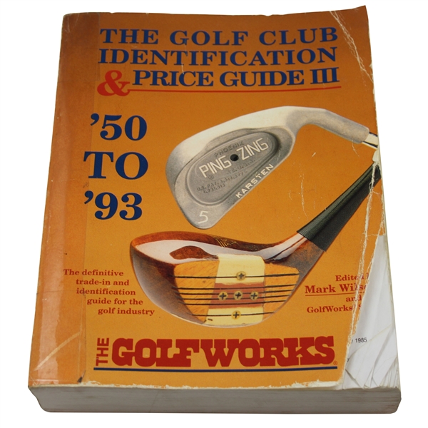 1993 Golf Club Identification & Price Guide - 3rd Edition