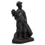 c.1975 Cast Iron Golf '7th Annual Open House' Door Stop 