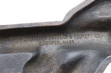 c.1975 Cast Iron Golf '7th Annual Open House' Door Stop 