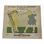 1930 OriginalJuvenile Magazine From 1930 w/Two(2) Colorful Children Golfers Featured On The Cover
