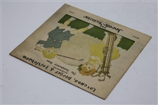 1930 Original'Juvenile Magazine' From 1930 w/Two(2) Colorful Children Golfers Featured On The Cover