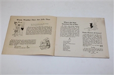 1930 Original'Juvenile Magazine' From 1930 w/Two(2) Colorful Children Golfers Featured On The Cover