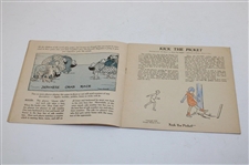 1930 Original'Juvenile Magazine' From 1930 w/Two(2) Colorful Children Golfers Featured On The Cover