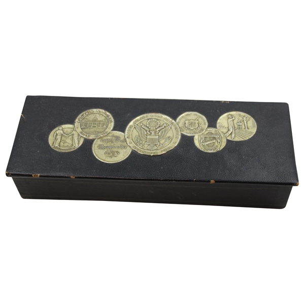Ben Hogan History of Golfs Commemorative Medals Golf Ball Box - Holds One (1) Dozen