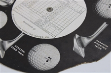 1934 Wilson 'The Rota-Chart' For Gauging Golfers Handicaps - Manufactured by Wilson