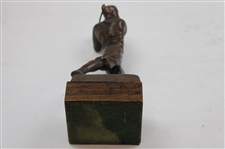 Post-Swing Male Golfer Statue