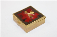 Golf Ball with Crossed Clubs Stamp Safe/Small Box