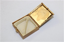 Golf Ball with Crossed Clubs Stamp Safe/Small Box