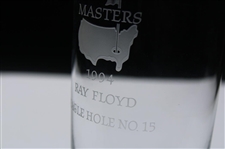 Ray Floyd's 1994 Masters Tournament Hole No. 15 Steuben Crystal Eagle Glass