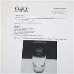Ray Floyd's 1994 Masters Tournament Hole No. 15 Steuben Crystal Eagle Glass