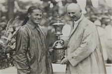 1927 Bobby Jones 'Wins the US Amateur' Trophy Presentation with W.C. Fownes