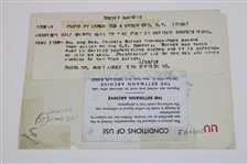 1921 Francis Ouimet 'Golf Icon Sails to England for British Open' Photo