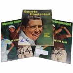 Gary Player Signed 1961 & Two (2) 1978 Sports Illustrated Magazines JSA ALOA