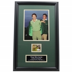 Tom Watson Signed 8x Major Winner Display JSA #VV80633 -Framed