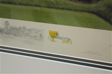 2003 President's Cup at The Links LTD Ed 638/1250 Artist Graeme Baxter Signed Print